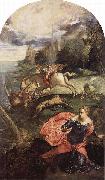Tintoretto, Der Hl. Georg und der Drachen